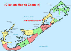 Map of Bermuda